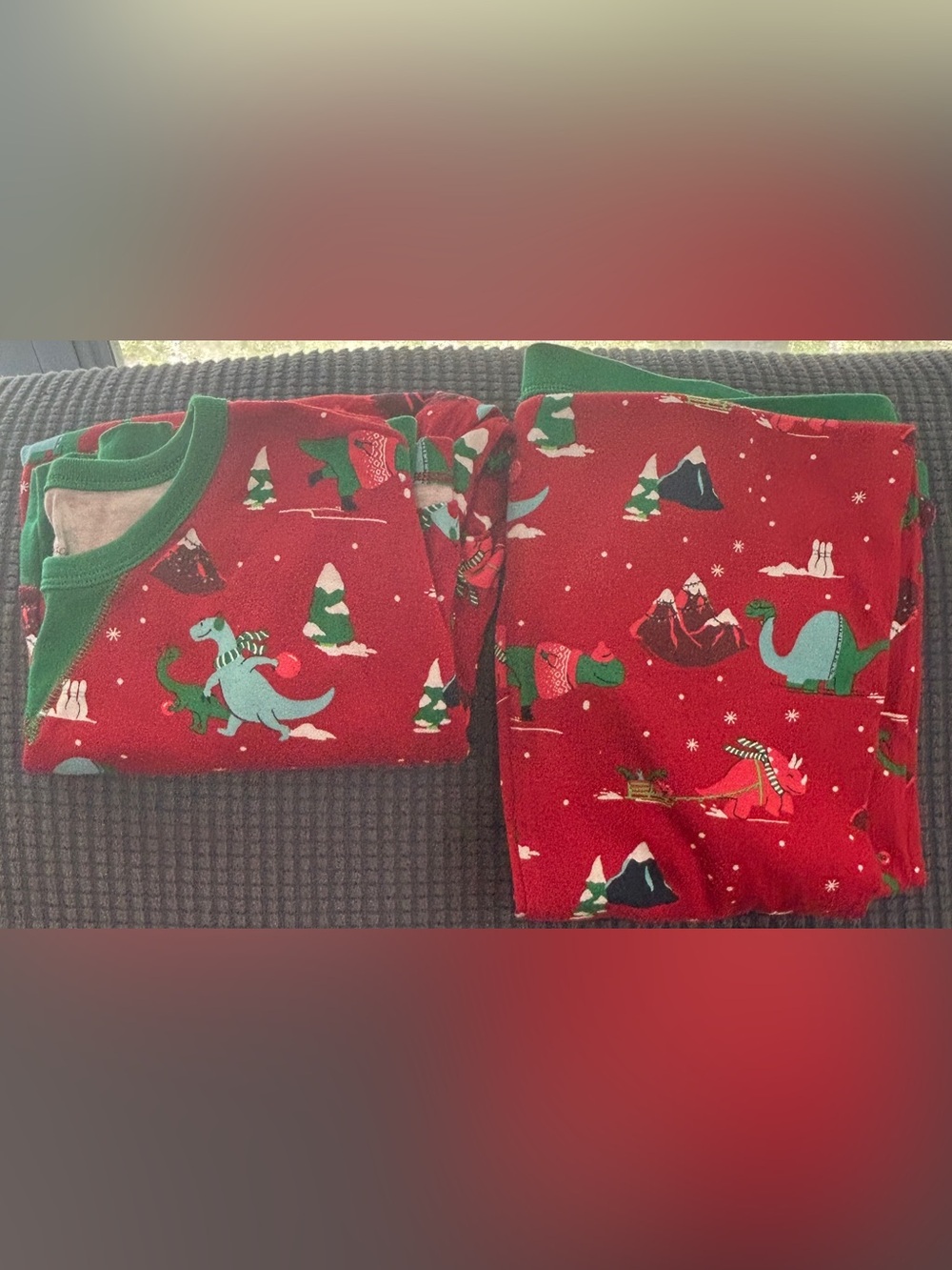 Men’s Dino Christmas Pajamas
